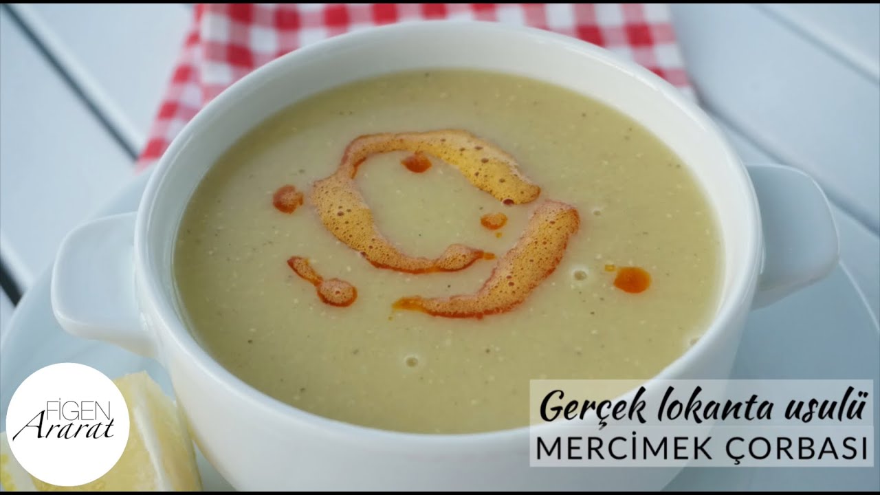 %💯Gerçek lokanta usulü mercimek çorbası / Figen Ararat