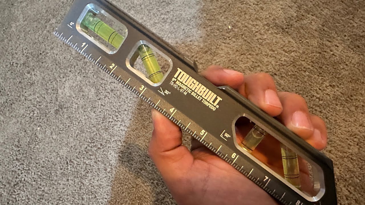 Toughbuilt - torpedo level review ￼