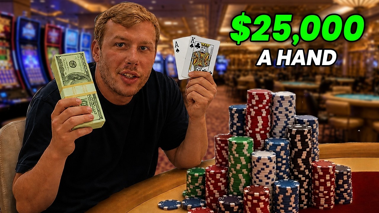 Мой самый БЕЗУМНЫЙ забег в блэкджек на $1 000 000!