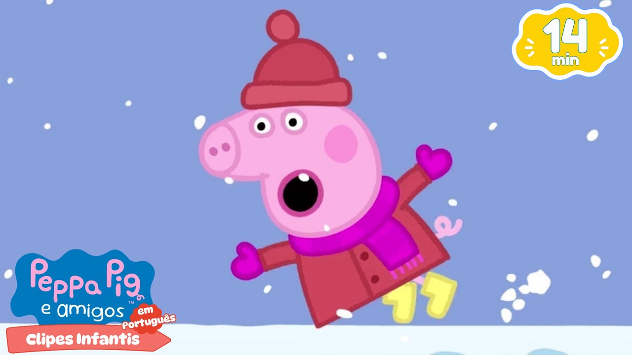 Cartoon Kids -  Português Brasil - Compilation 100 Peppa Pig - Peppa Pig em Português Brasil