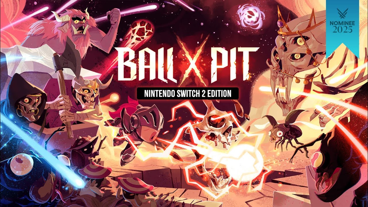 Ball X pit Nintendo switch 1/2 gameplay - no commentary