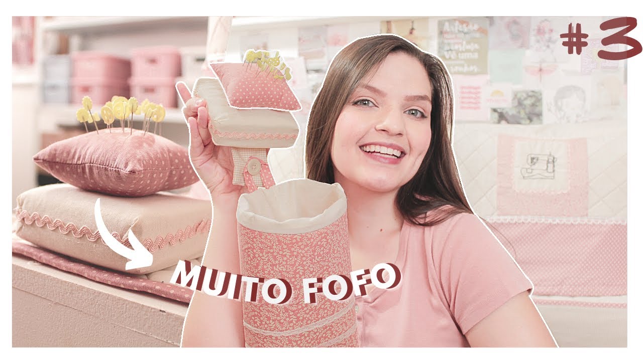 COMO FAZER LIXEIRINHA DE MESA COM ALFINETEIRO - ESPECIAL COSTURICES DE ATELIÊ #03