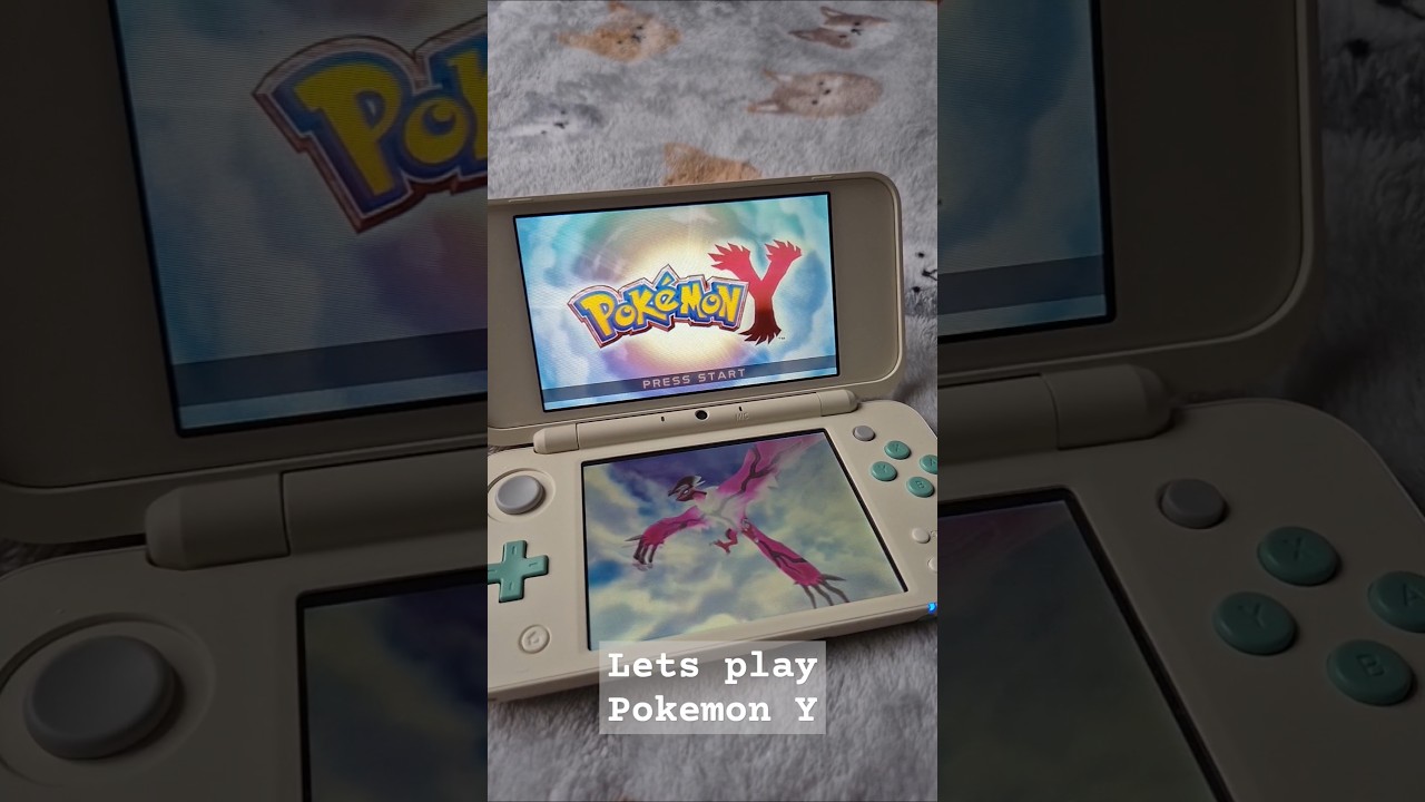 Let's play Pokemon Y #pokemon #pokemonxy #3ds #nintendo #fyp