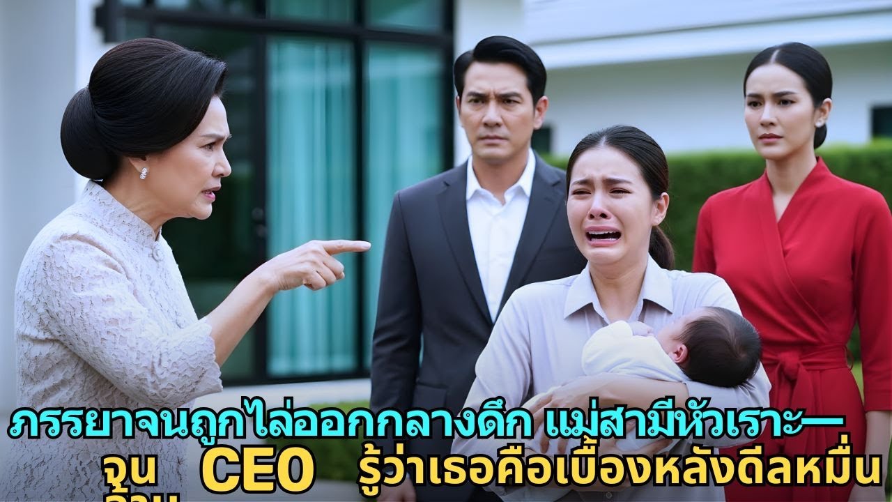 ภรรยาจนถูกไล่ออกกลางดึก แม่สามีหัวเราะ—จน CEO รู้ว่าเธอคือเบื้องหลังดีลหมื่นล้าน