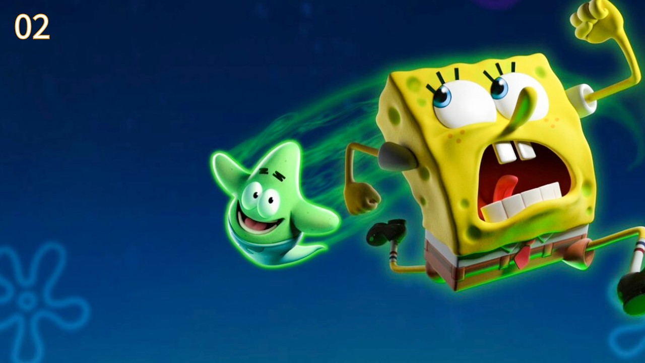 Bob Esponja Titãs da Maré -  Parte 2: Capitã Fajuta!!
