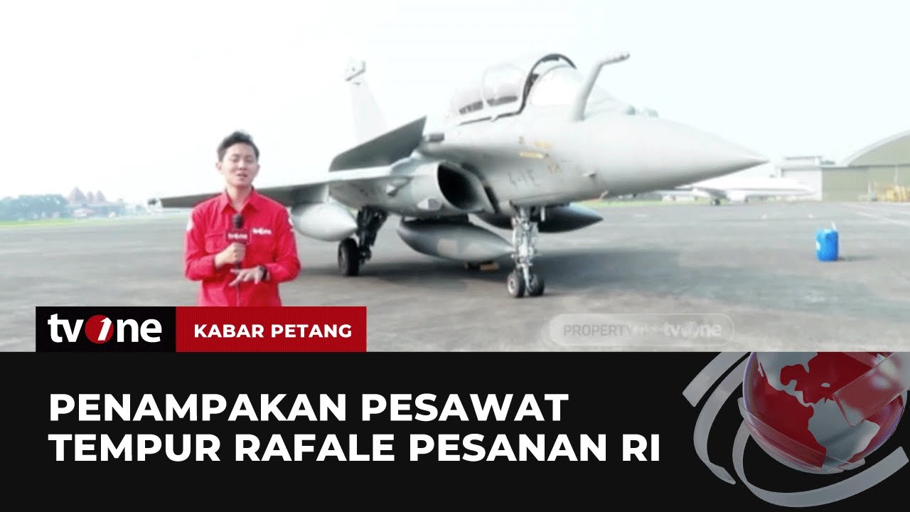 Pesawat Tempur Prancis yang Dipesan Indonesia Singgah di Halim PK | Kabar Petang tvOne