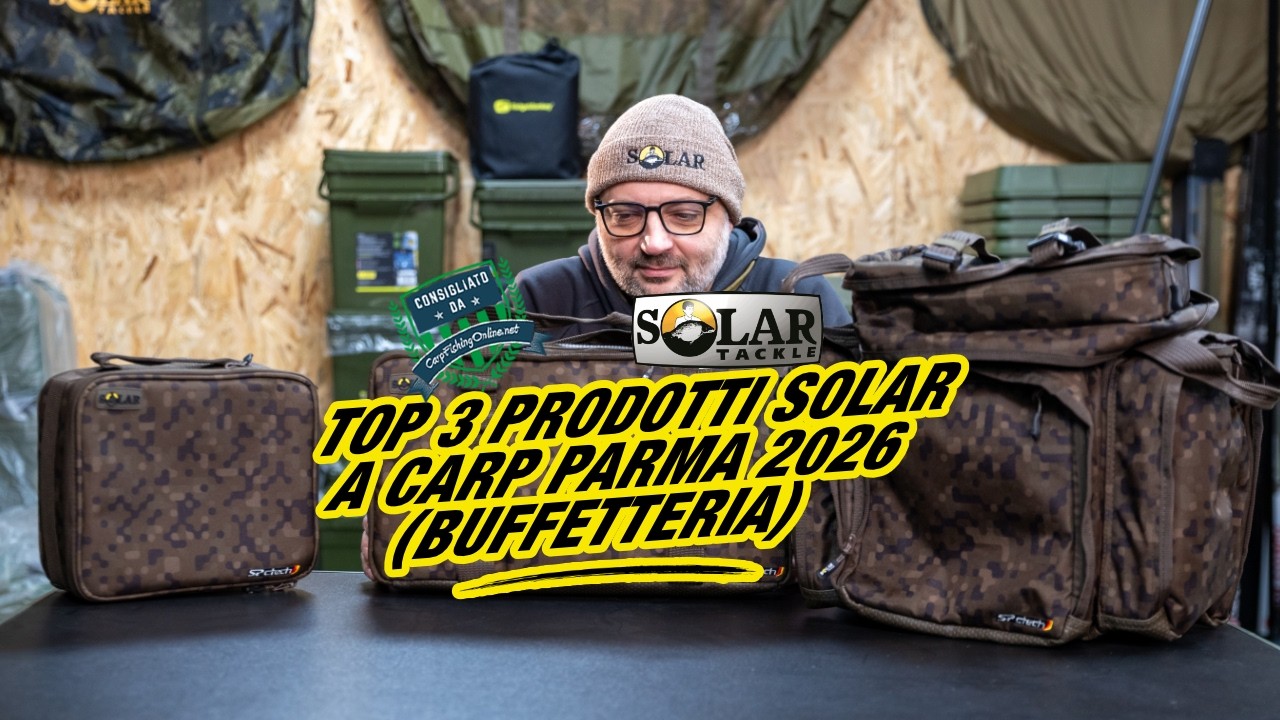 Top 3 prodotti solar a Carp Parma 2026 (Buffetteria) | Consigliato da Carpfishingonline 254