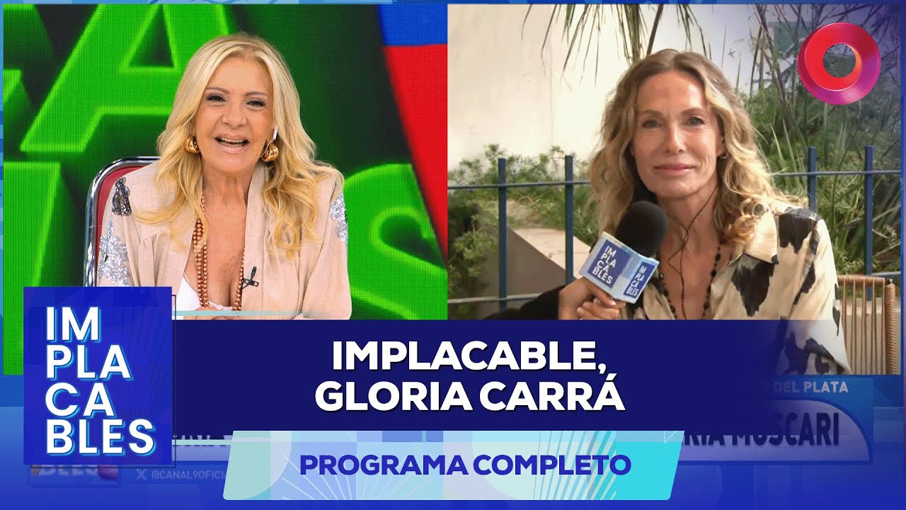 Implacable, Gloria Carrá  | 