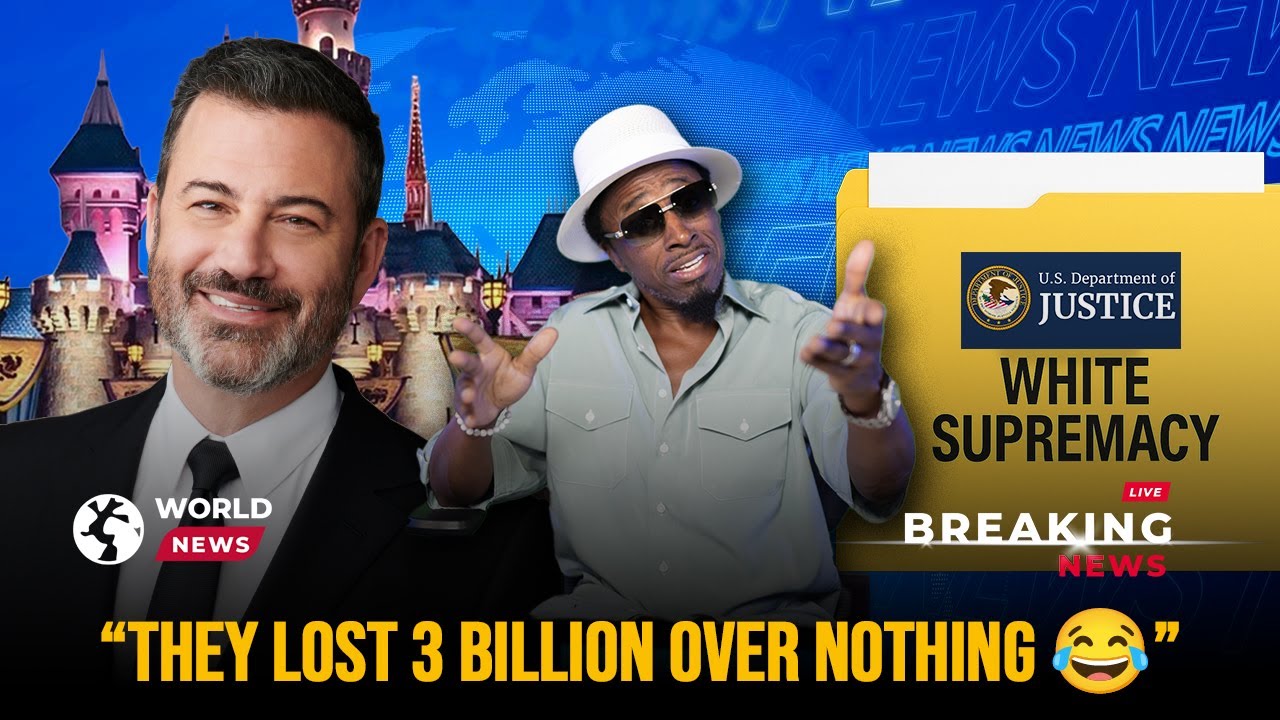 Eddie Griffin rozmawia o Jimmym Kimmelu kontra Disney, Departament Sprawiedliwości usuwa raport, ...