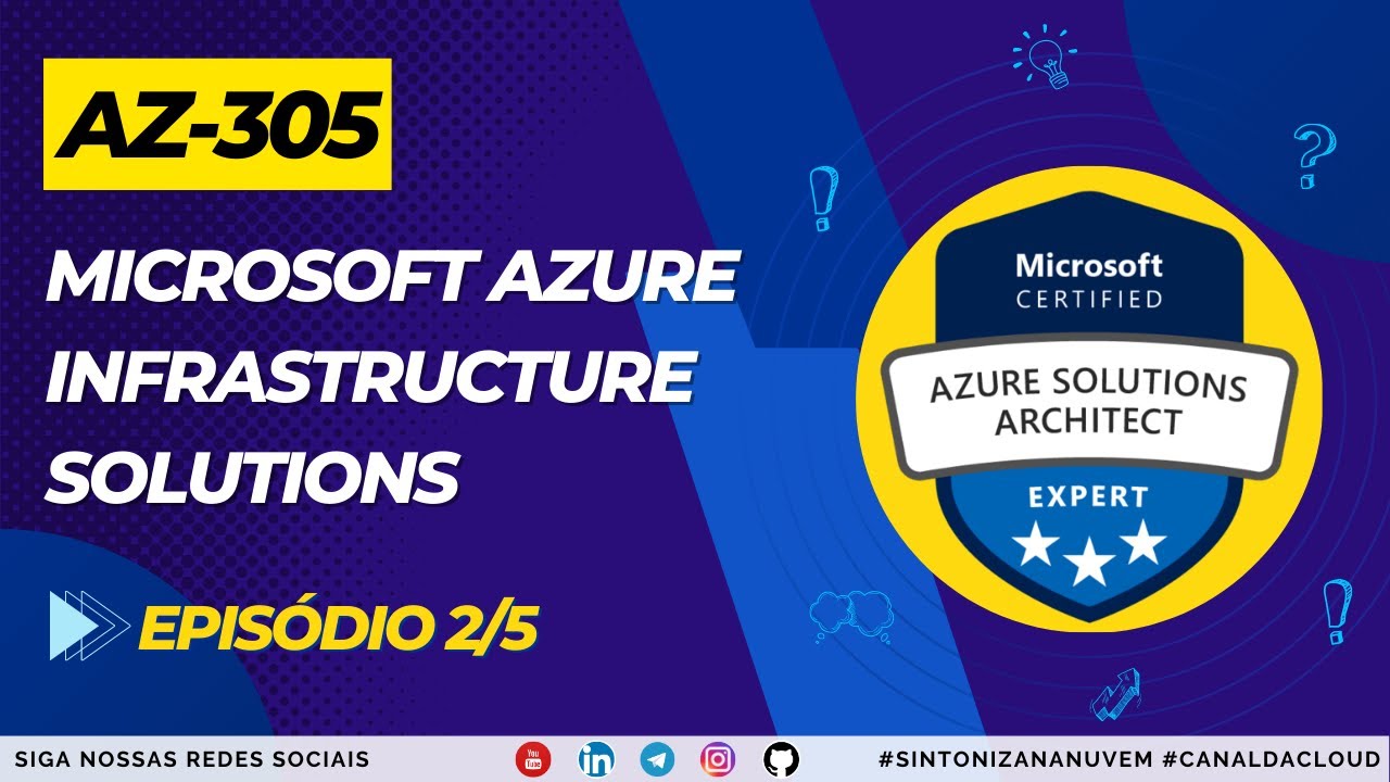 AZ-305 | EP 2 | Treinamento Oficial