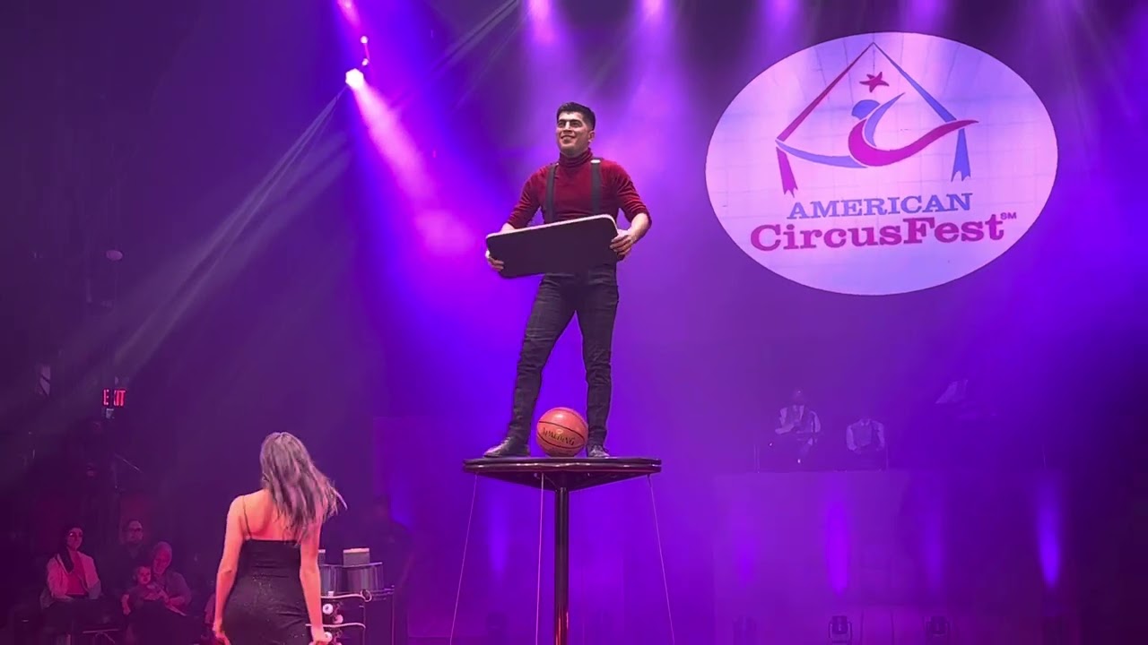 Jonathan Rinny Rolla Bolla at American Circus Fest 2025 (Bronze Prize)