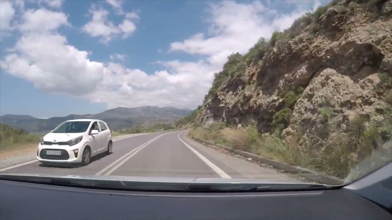 Stoupa to Kardamyli car drive - 20/04/2022