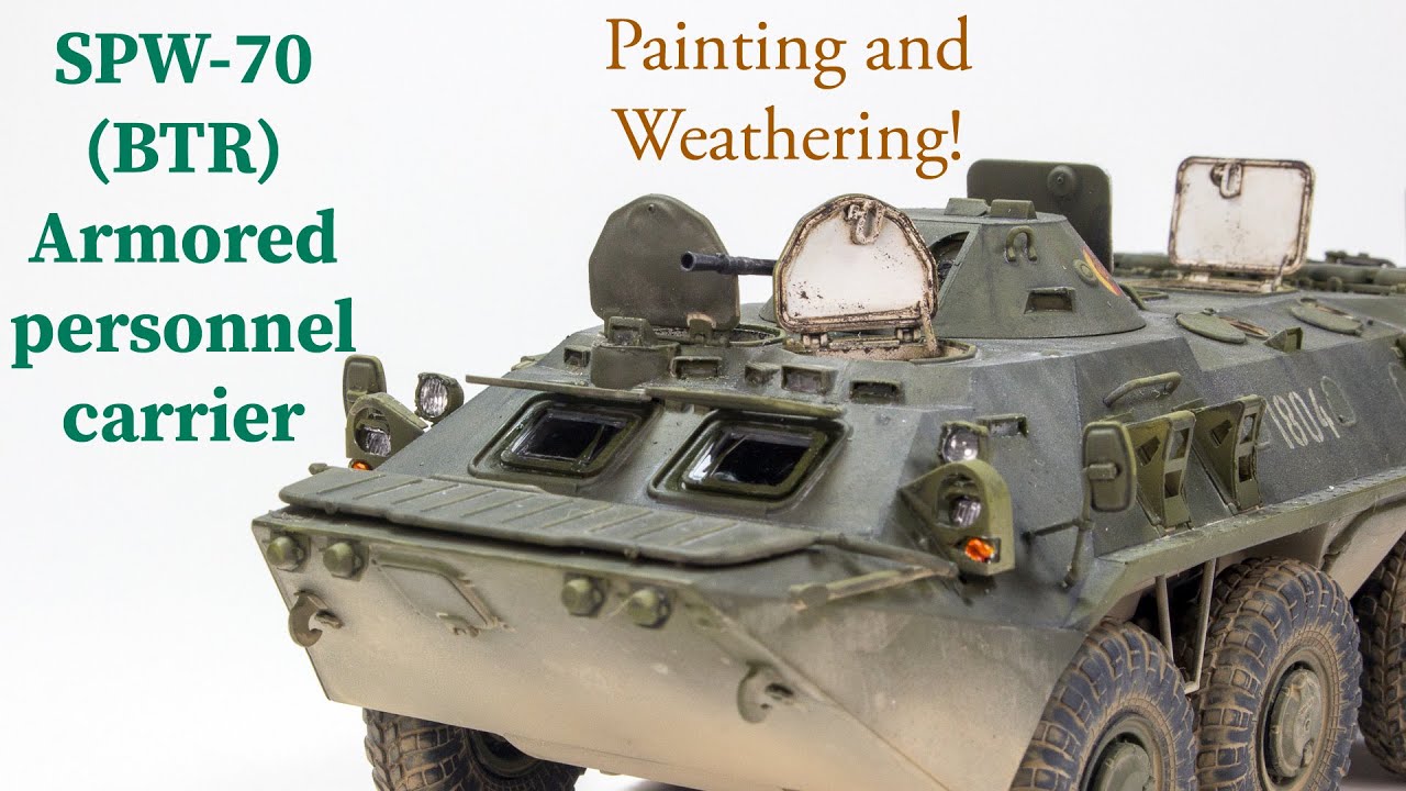 SPW-70 (БТР) Бронетранспортер (1/35 - Trumpeter)