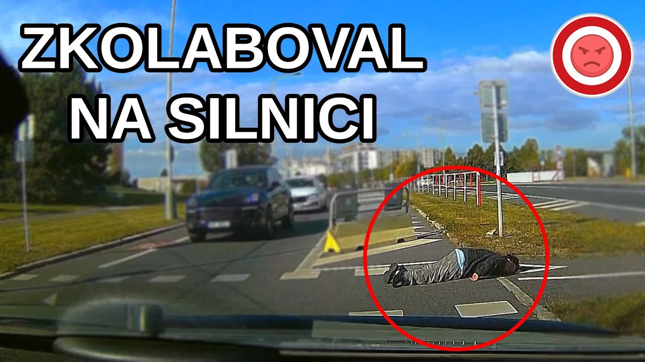 Zkolabování na silnici, málem jsem boural a ujetí od nehody - Perly ze silnic #83