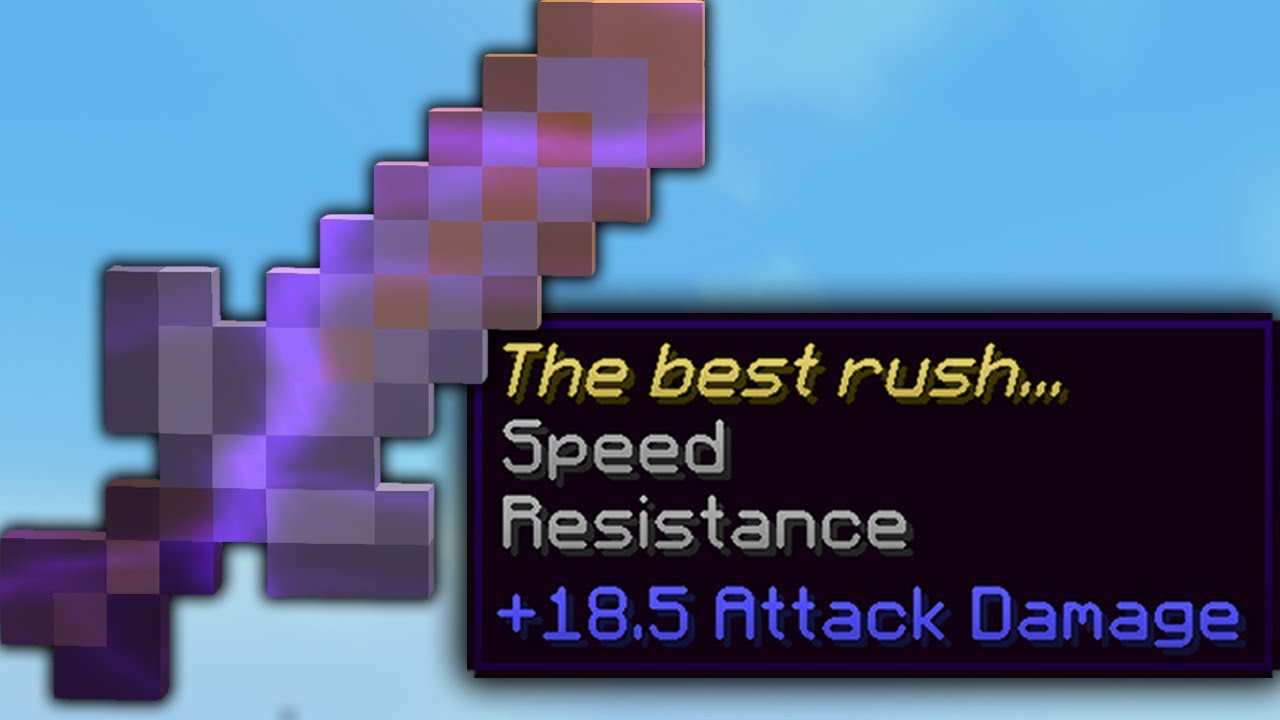 The best sword to rush in hypixel uhc...