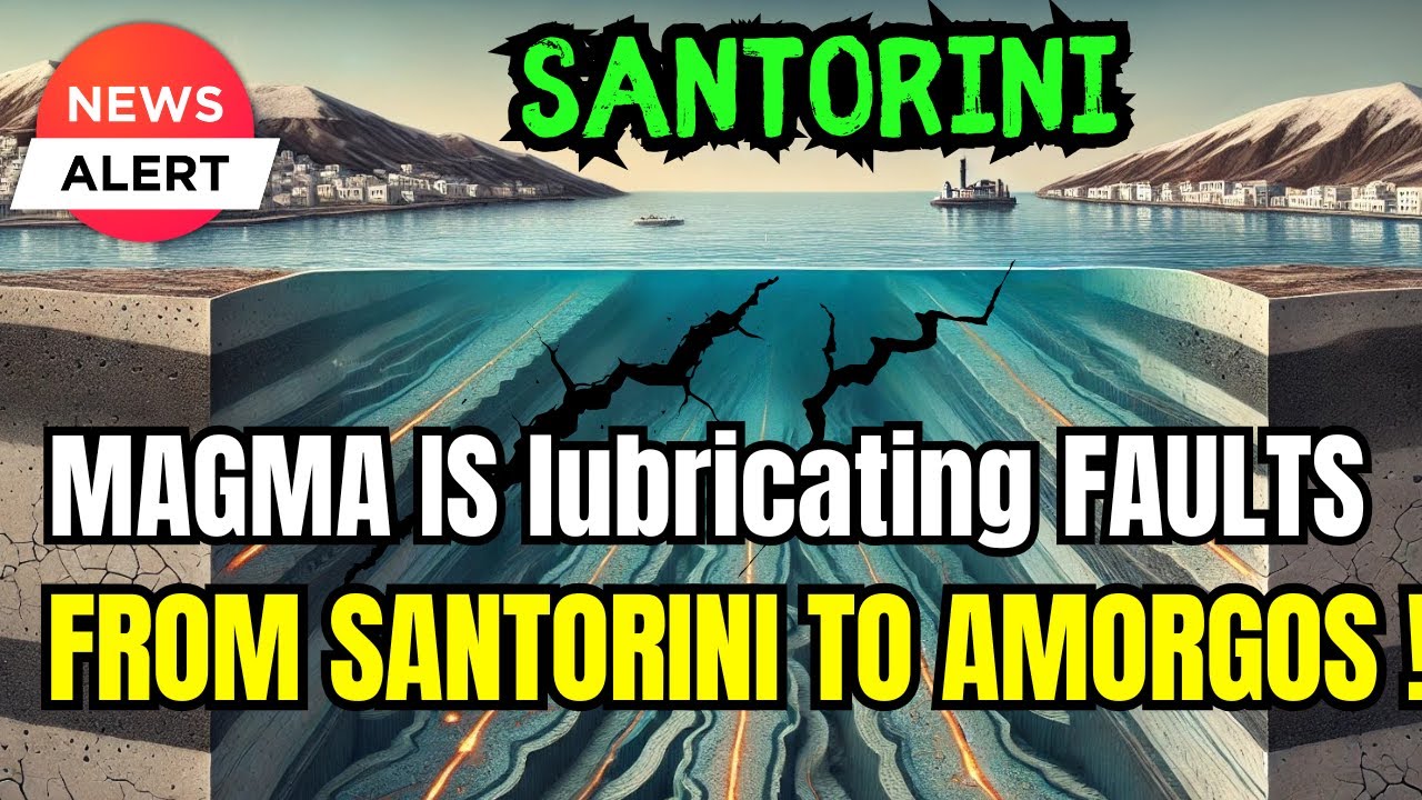BREAKING ! Santorini Crisis explained - This is why things are Escalating ! #Greece #Volcano