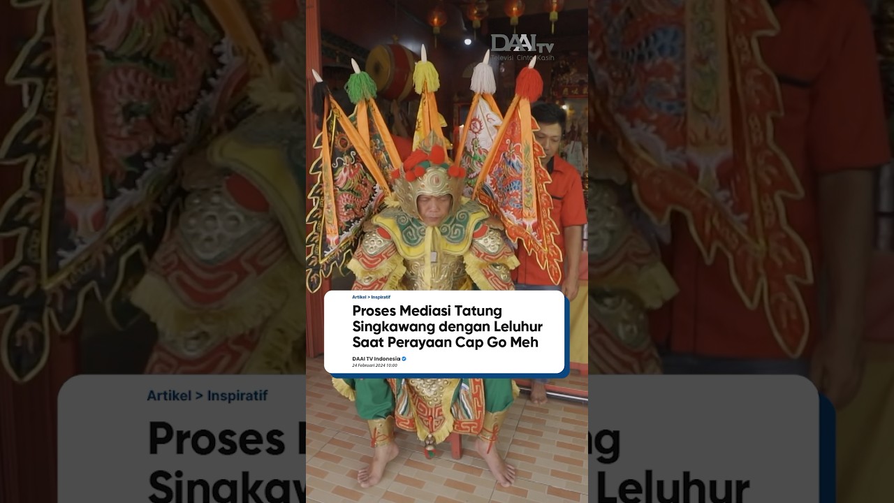 Mediasi tatung di Singkawang buat takjub 😱😱