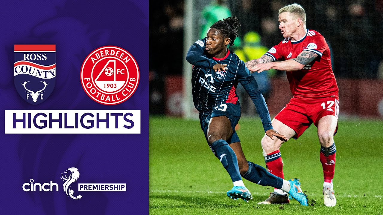 Ross County 1-1 Aberdeen | Callachan Strike Lights Up Tight Affair in Dingwall | cinch Premiership