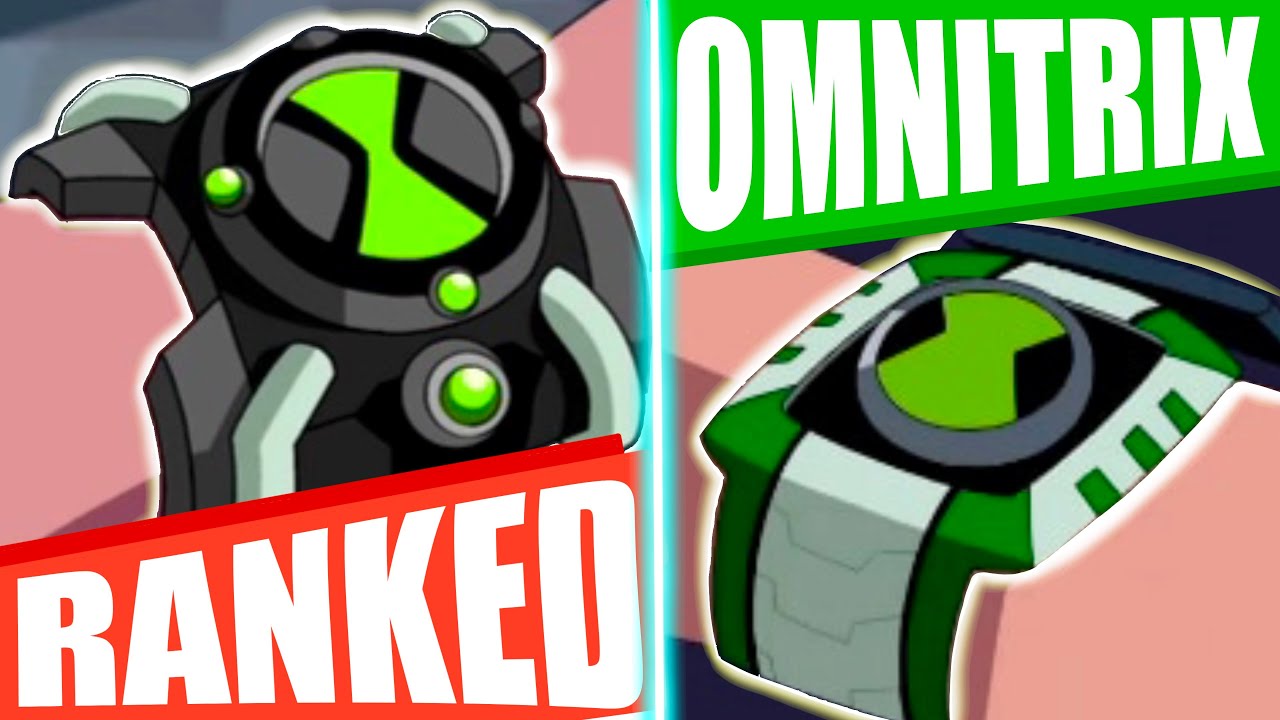 I Ranked Every Omnitrix from Worst to Best