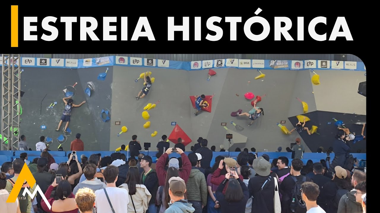 Copa do Mundo de Escalada em Curitiba: torcida vibrante e emo&ccedil;&atilde;o at&eacute; o &uacute;ltimo boulder