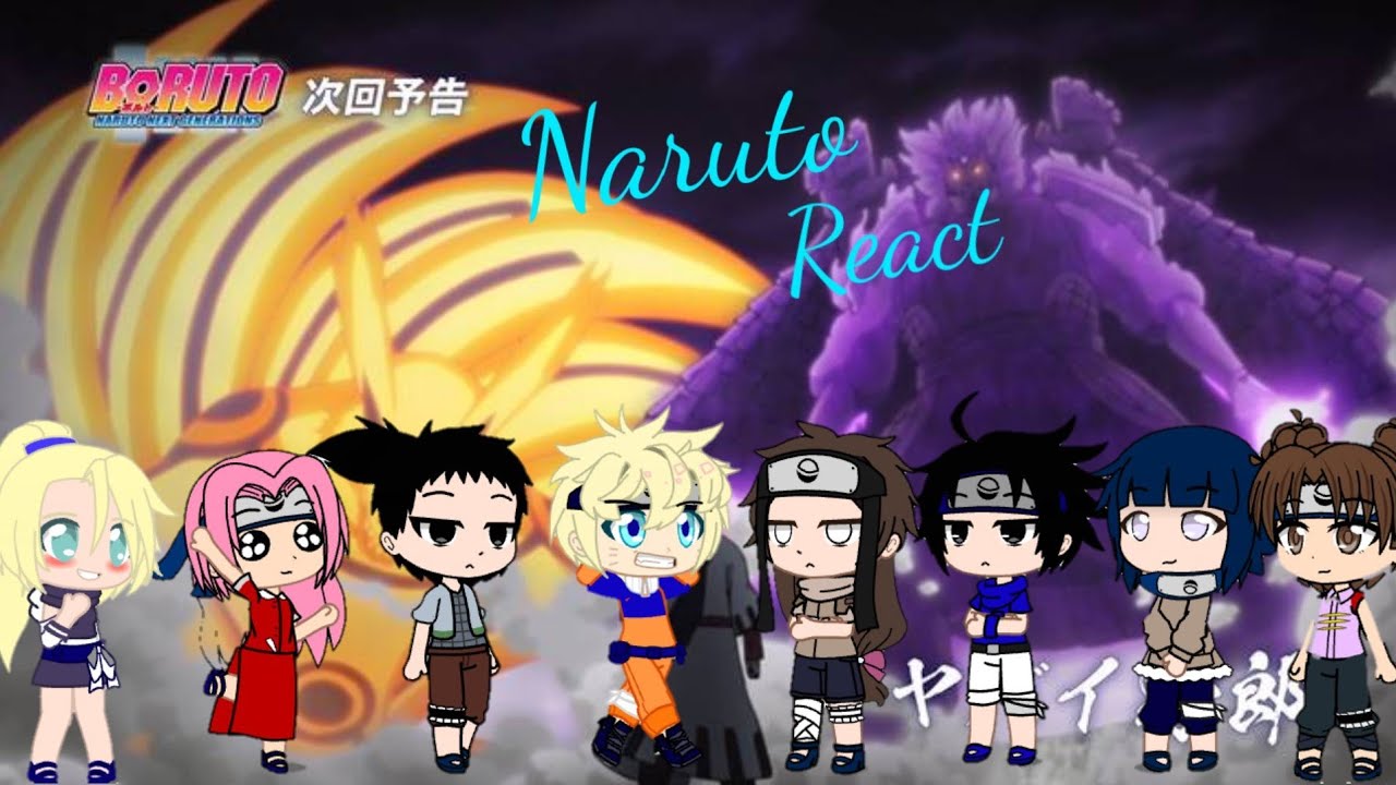 Naruto e seus amigos reagindo a Naruto e Sasuke vs Jigen