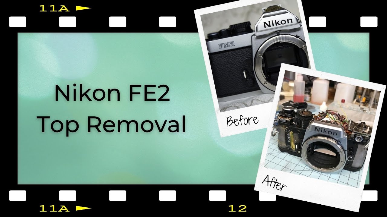 Nikon FE2 Top Removal