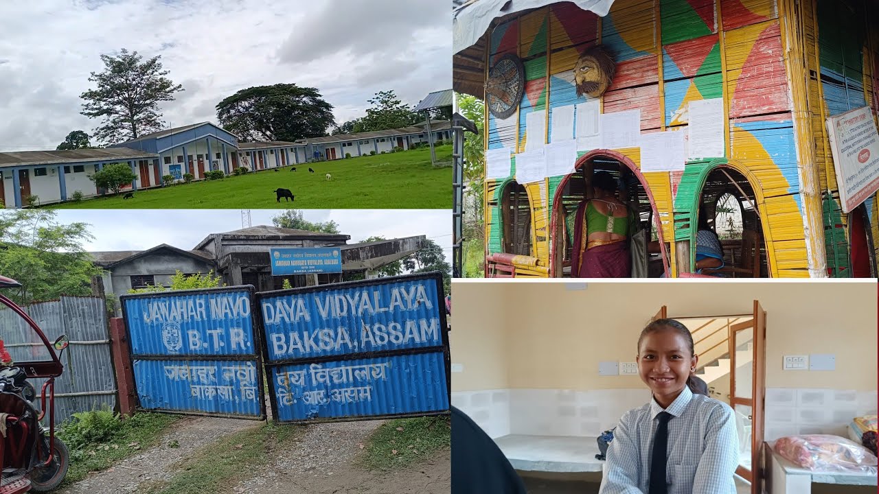 JNV School au fisajwkou dwnhwifinbai after summer vacation (Adalbari Baksa)