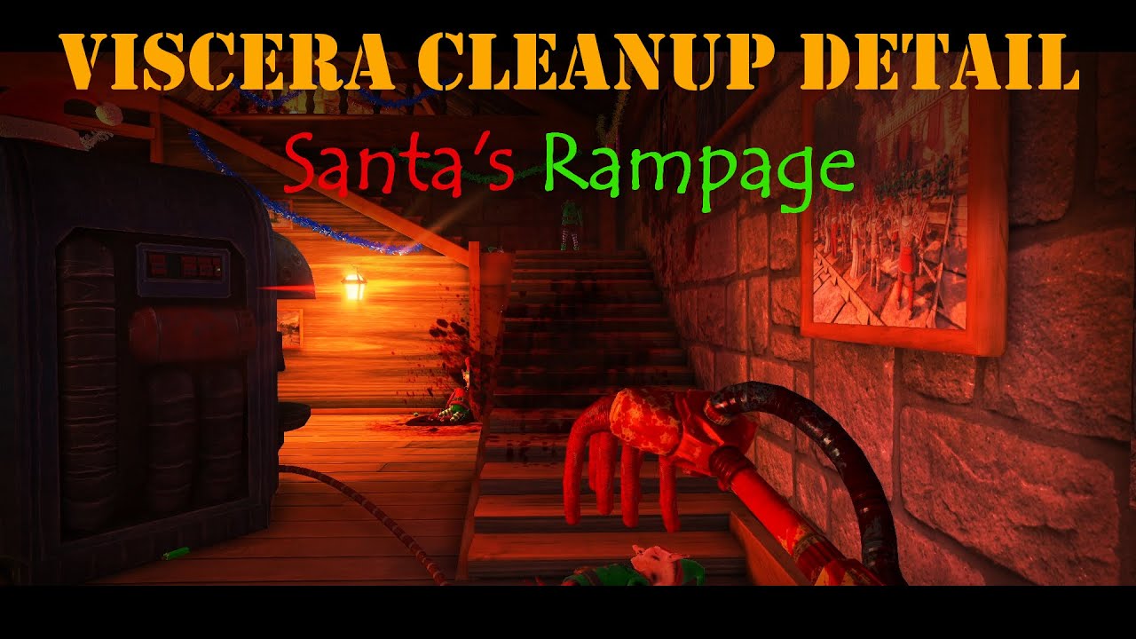 Кровища! [Viscera Cleanup Detail: Santa's Rampage] |Прохождение: Серия №1|