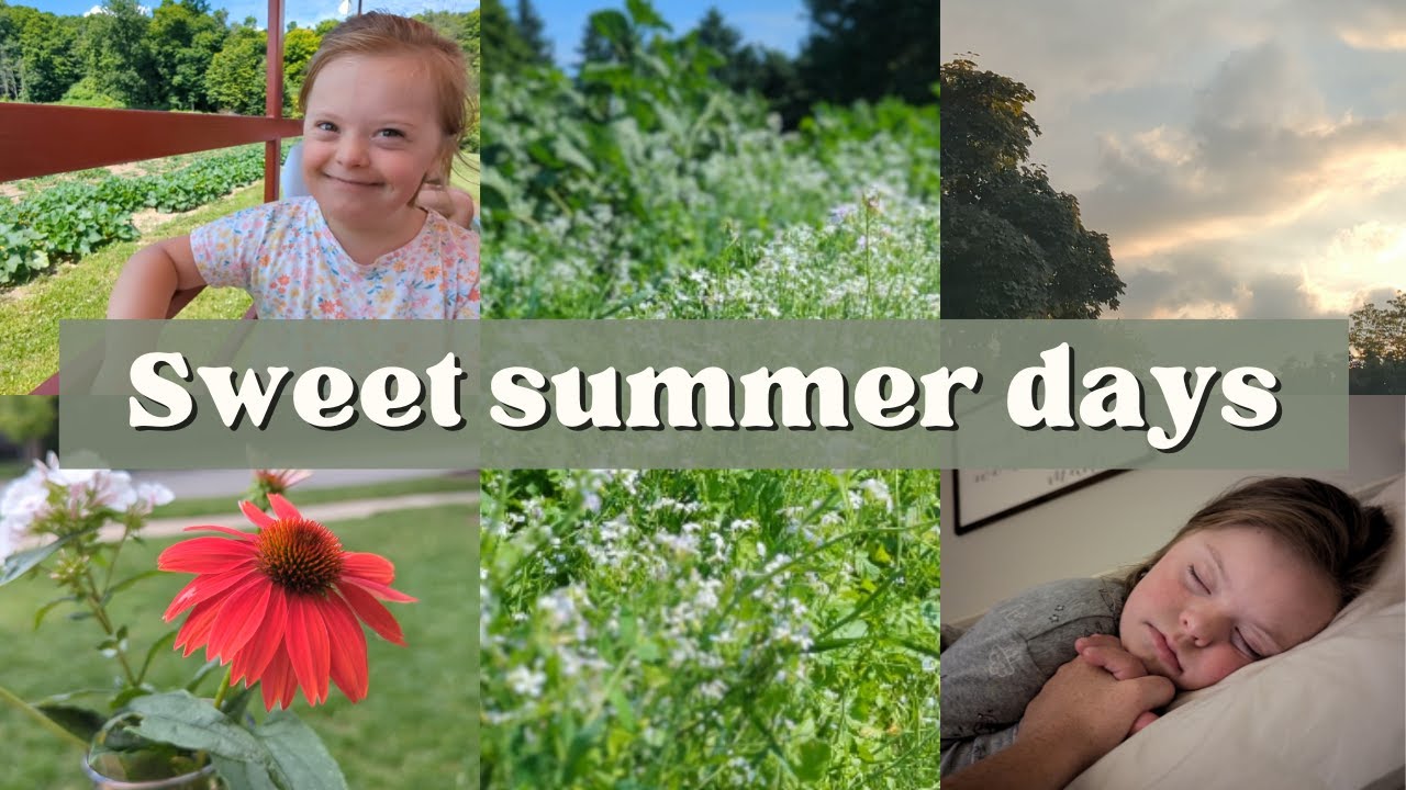 SUMMER DAYS IN OUR LIFE! Swimming, baking, and a trip to the farm! ☀️🌷