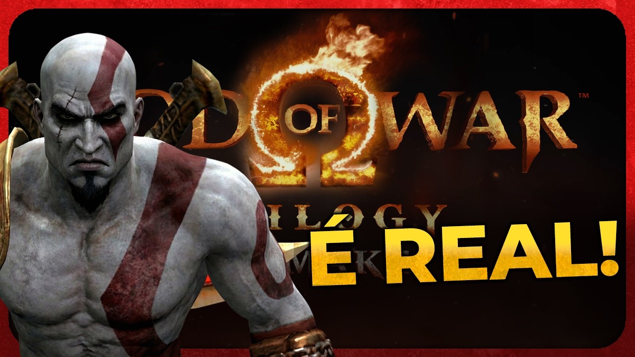 CONFIRMADO! God of War Trilogy Remake + Novo “Sons of Sparta” 2D Exclusivo para PS5