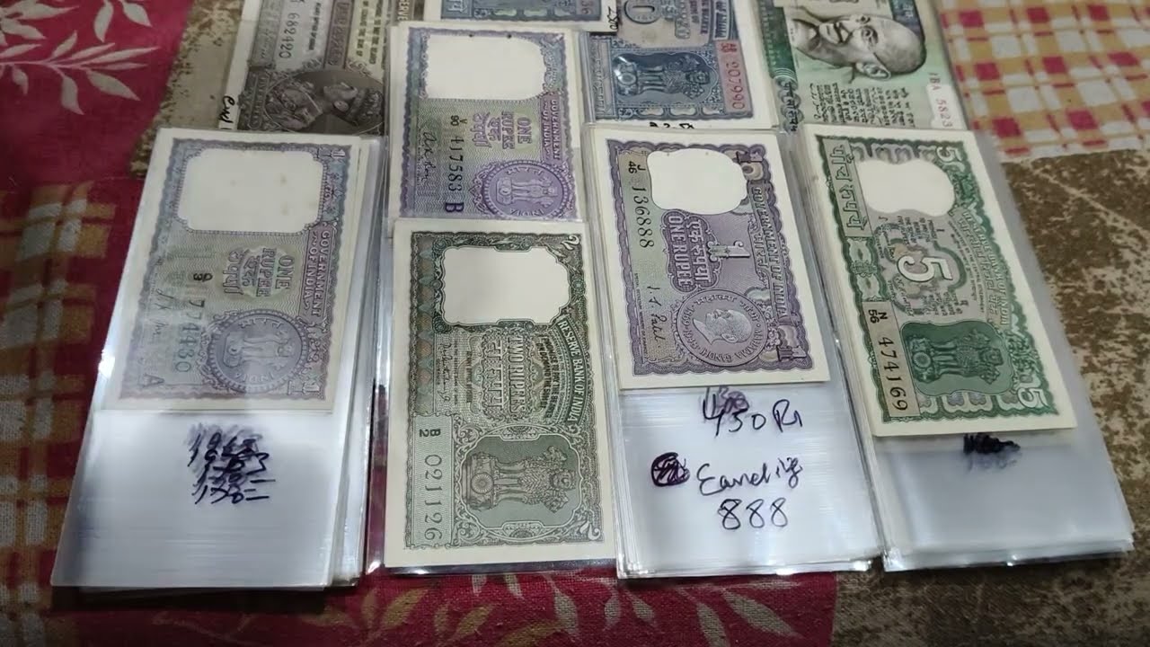 BUY Old Indian Notes Value Collection 