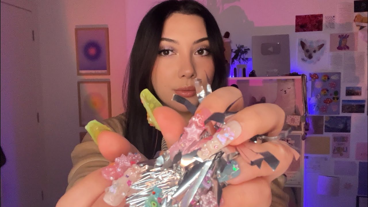 ASMR with the most random triggers i can find