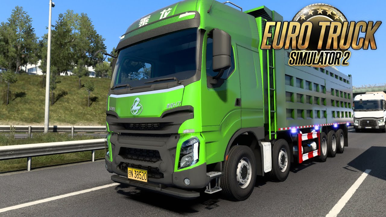 LIUQI CHENGLONG H7 10X4 DUMP TRUCK MOD | Euro Truck Simulator 2