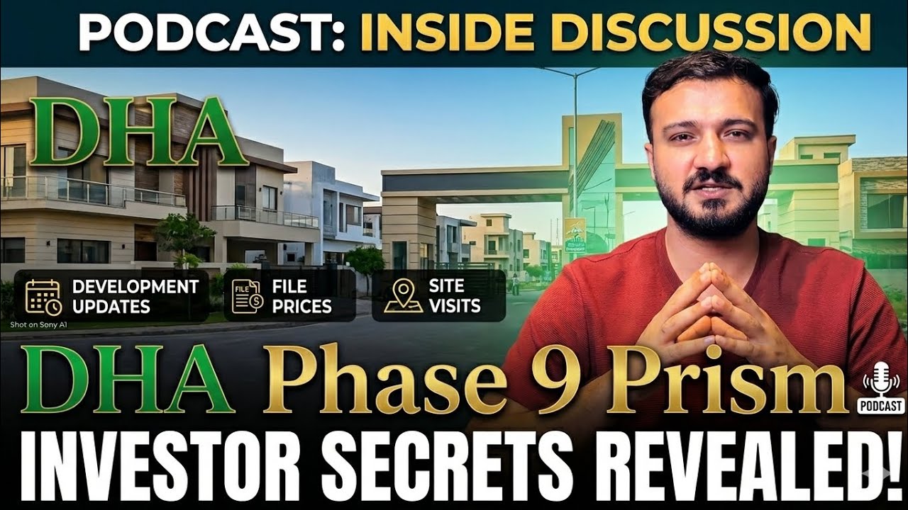 The Future of DHA Lahore: Phase 9 Prism Investor Secrets Revealed! 🎙️