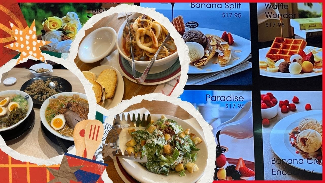 Pasyal, kain at iba ang dessert dito