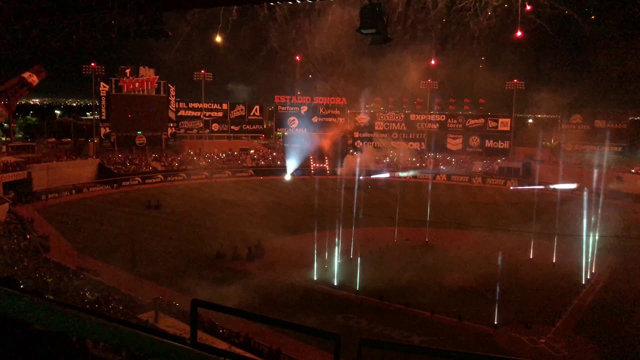 Inauguración temporada 2019-2020 en Hermosillo