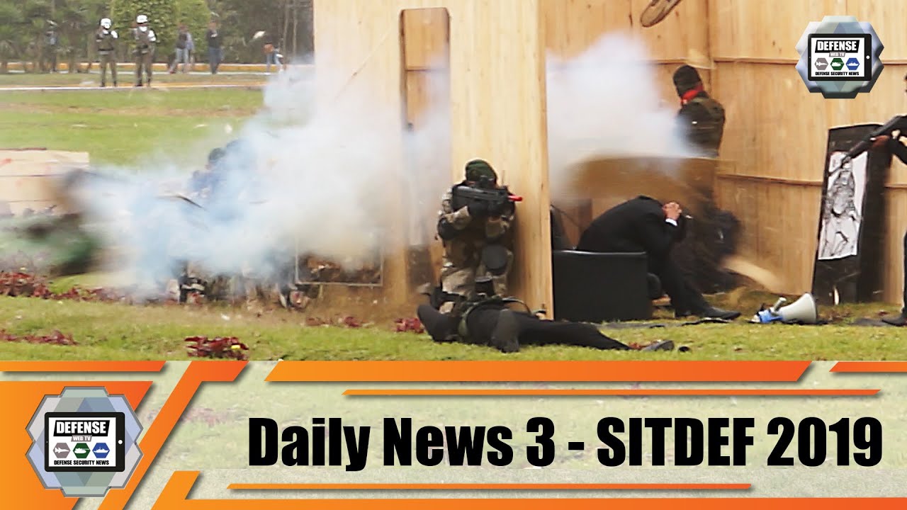 SITDEF 2019 Peruvian army Special Forces and SWAT team national police of Peru live demonstration