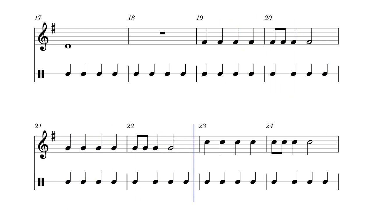 Surfin USA - Alto Sax with Metronome