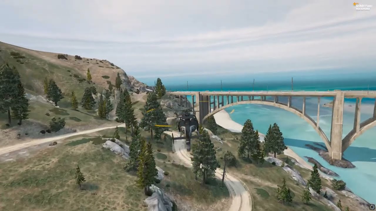 Экзамен по вертолёту Frogger. GTA 5 RP Rockford.