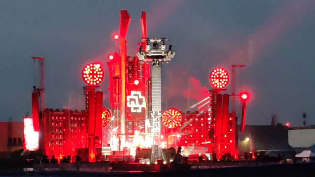 Rammstein-Rammstein Live testing in Prague 2022