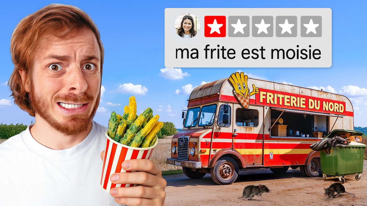 Je teste des friteries notées 1 étoile