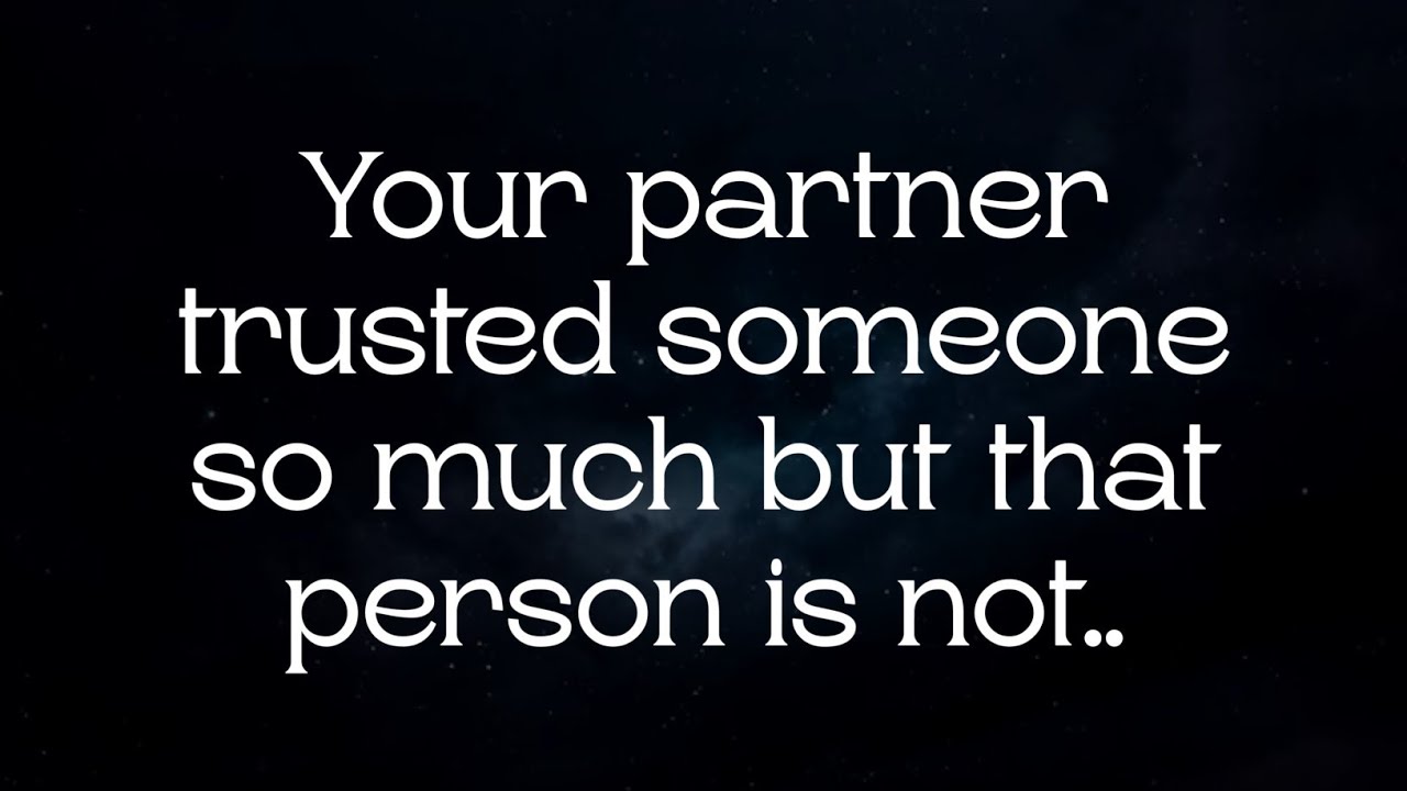 Your partner trusted someone so much but that person is not a good person..😱 Twinflame Reading #dmdf