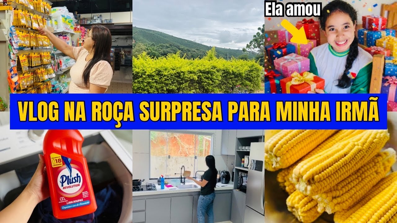 FUI NA CASA DA MINHA MÃE LEVAR O PRESENTE DA MINHA IRMÃ + ROTINA EM CASA
