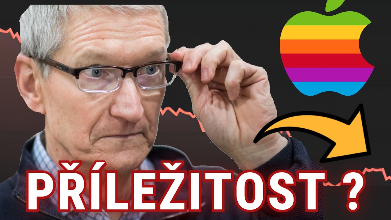 PROČ APPLE PADÁ AŽ O 25 %❓📉  |  ANALÝZA A VÝPOČET VNITŘNÍ HODNOTY AKCIE 📗