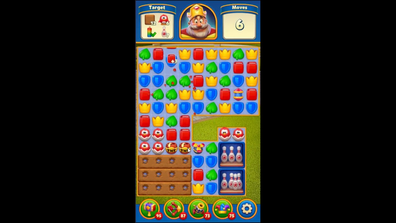 Royal Match Level 1853 - NO BOOSTERS GAMEPLAY 👑 | SKILLGAMING ✔️