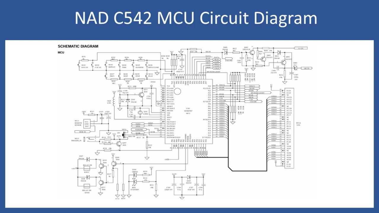 Ремонт CD-плеера NAD C542 (с аудиоуроком)