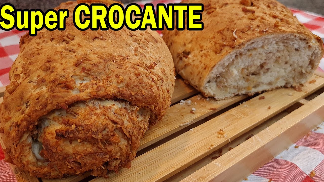 PÃO DE TORRESMO CASEIRO: SABOR DE PADARIA NA SUA PRÓPRIA COZINHA | Cebola e Salsa