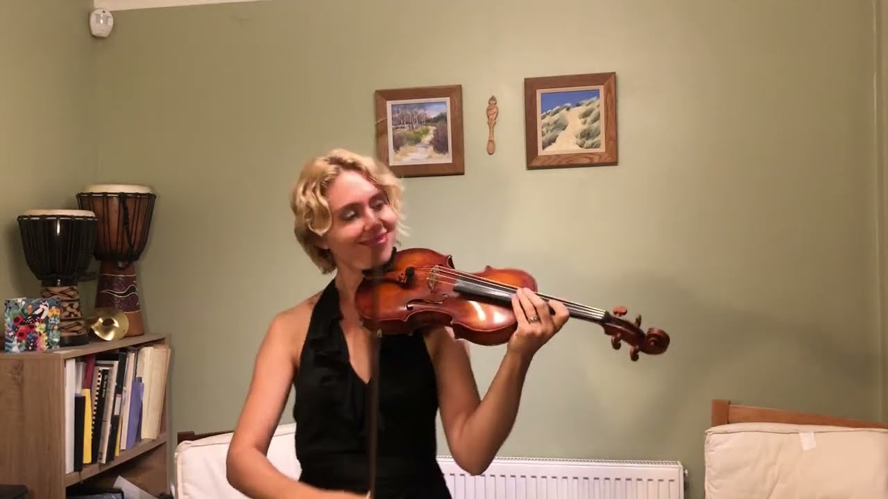 How High The Moon - Swing violin improv