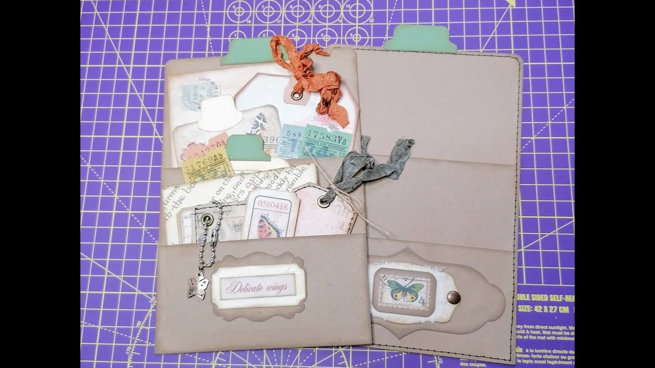 Easy Stacked Pockets for Junk Journals - Ideal for Beginners