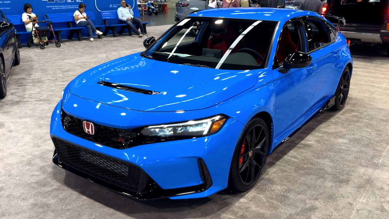 [4K] 2025 Honda Civic Type R First Look - Orange County Auto Show 2025